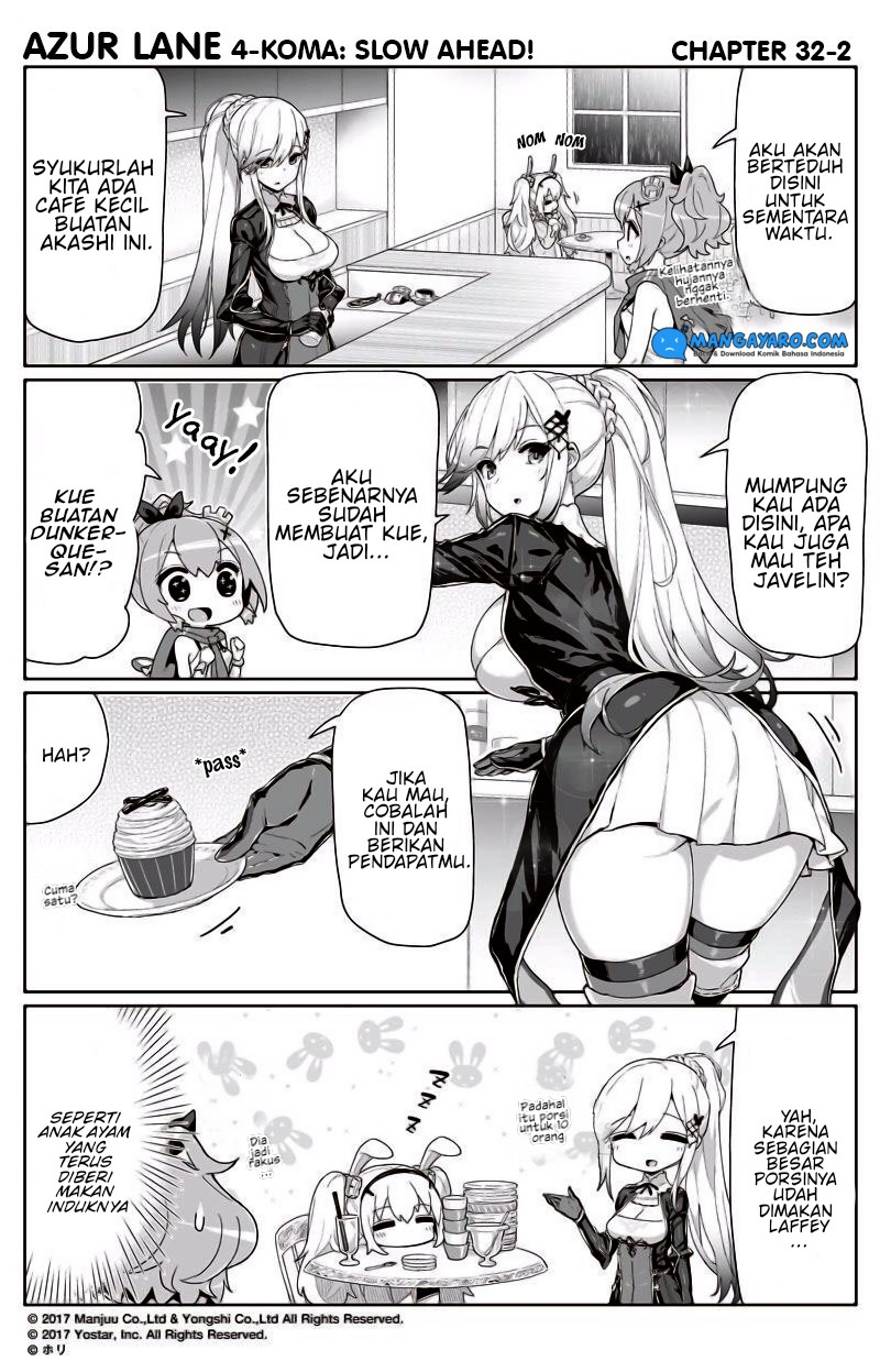 Azur Lane 4-koma: Slow Ahead Chapter 31-32 Gambar 6