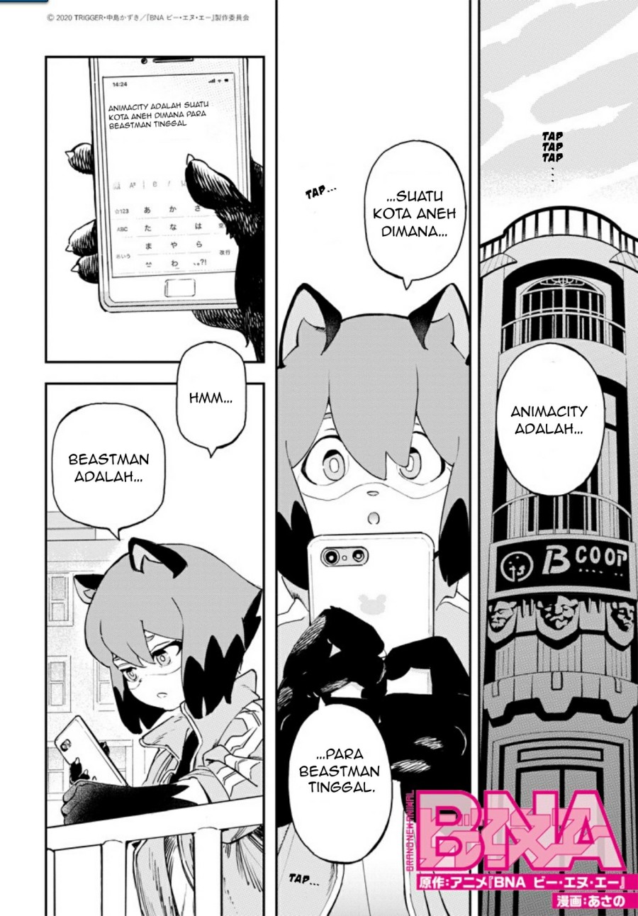 BNA: Brand New Animal Chapter 00 Gambar 3