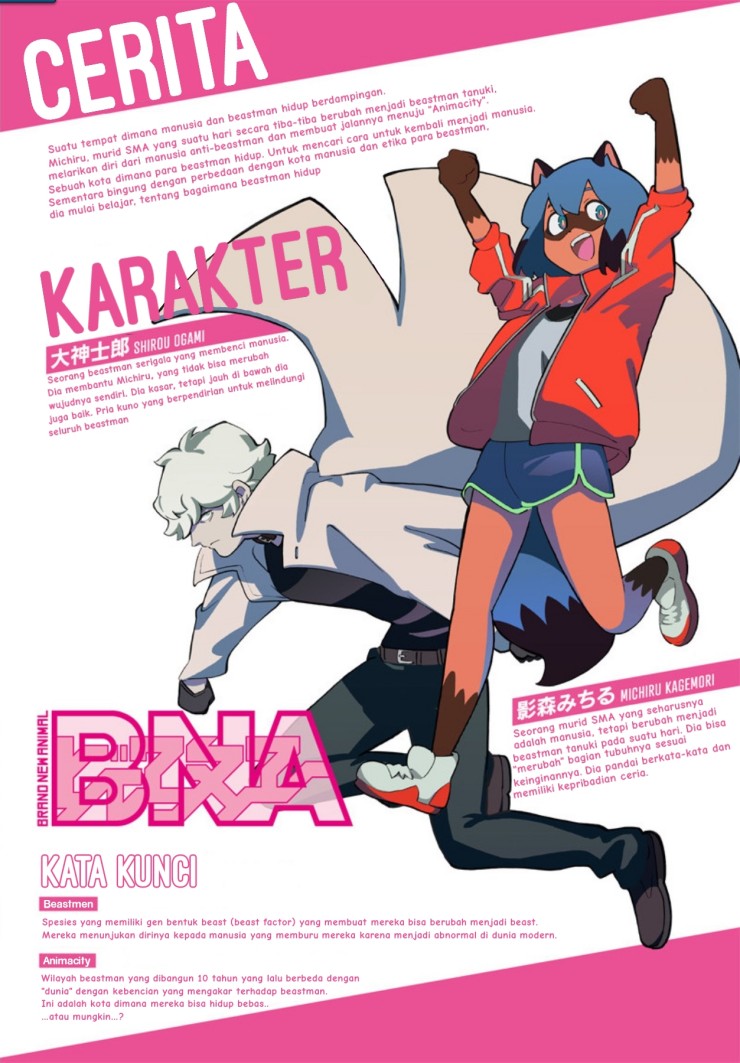 BNA: Brand New Animal Chapter 01 Gambar 1
