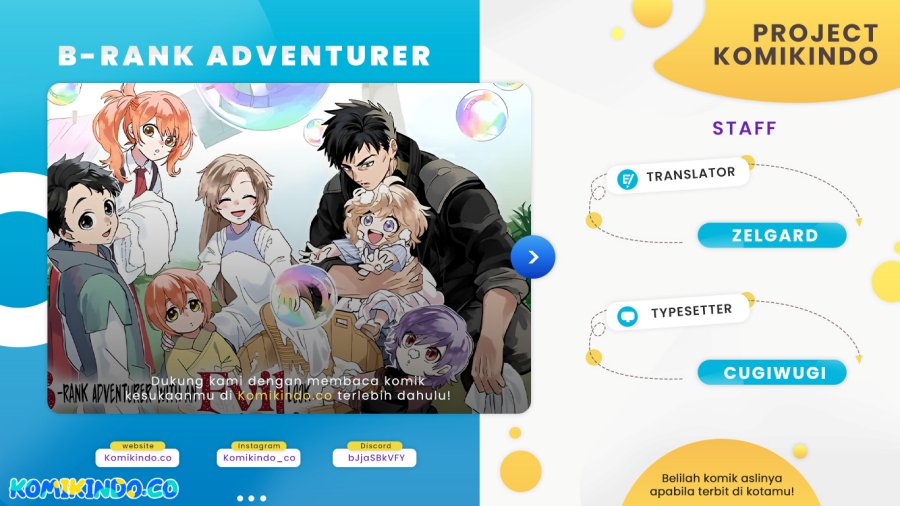 B-Rank Adventurer With an Evil Look Becomes a Daddy to the Protagonist and His Childhood Friends (Akuninzura shita B-kyuu Boukensha) Chapter 04 Gambar 1