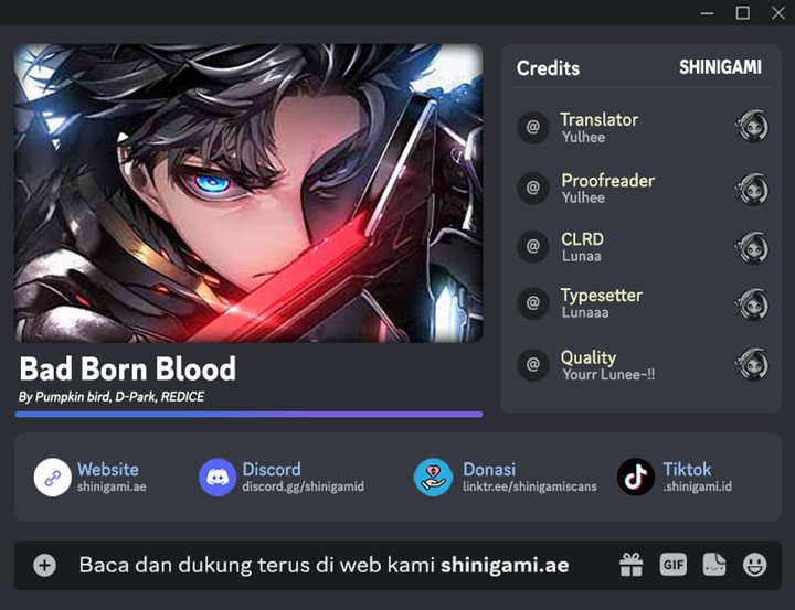 Bad Born Blood Chapter 13 Gambar 1