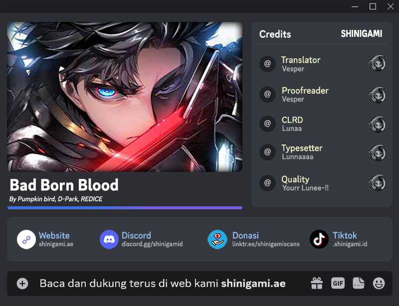 Bad Born Blood Chapter 29 Gambar 1
