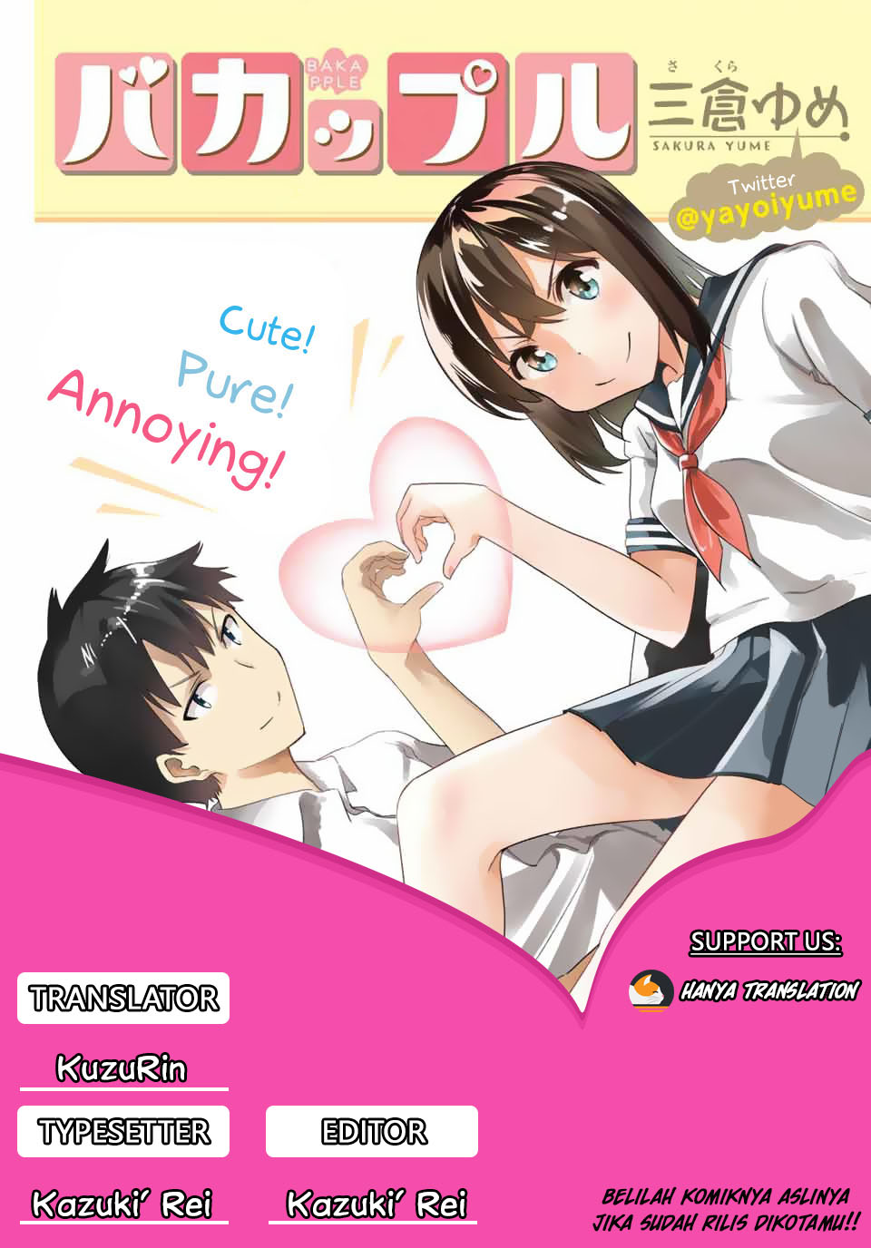 Bakapple Chapter 02.1 Gambar 1