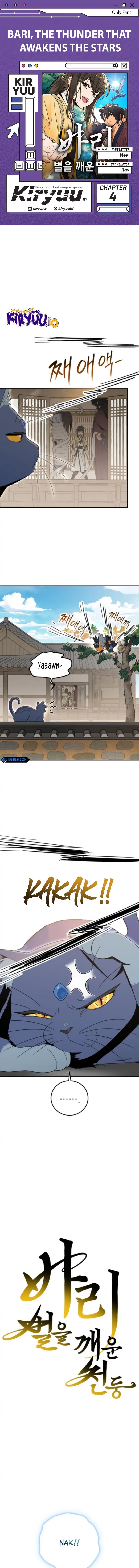 Bari The Thunder That Awakens the Stars Chapter 04 Gambar 1