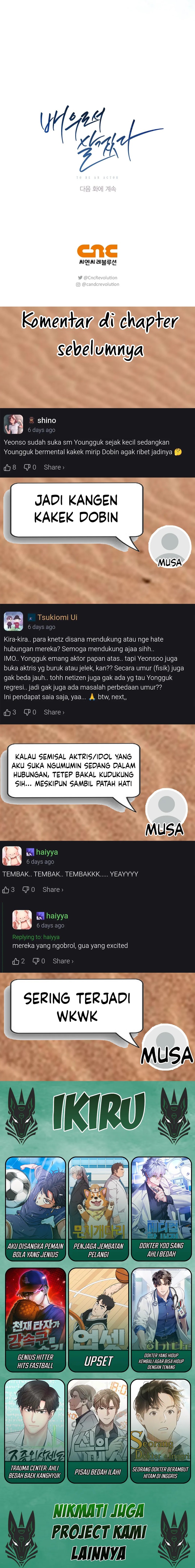 Be the Actor Chapter 137 Gambar 24