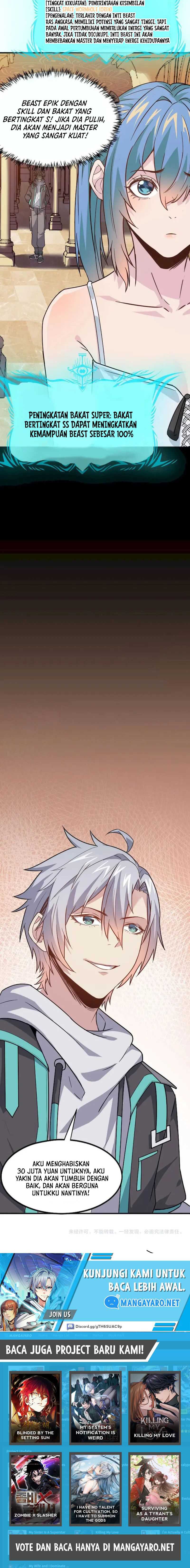 Beast Tamer: It All Starts With Mythical Rank Talent Chapter 13 Gambar 14