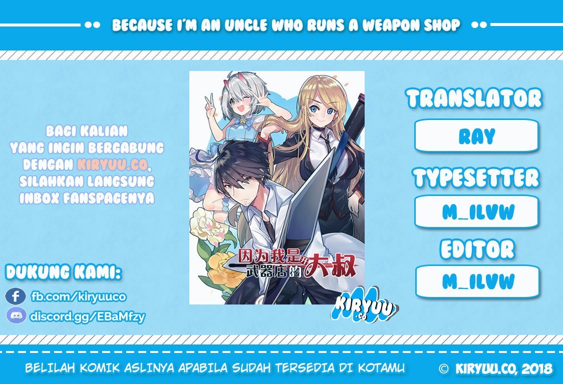 Because I’m An Uncle who Runs A Weapon Shop Chapter 03.1 Gambar 1