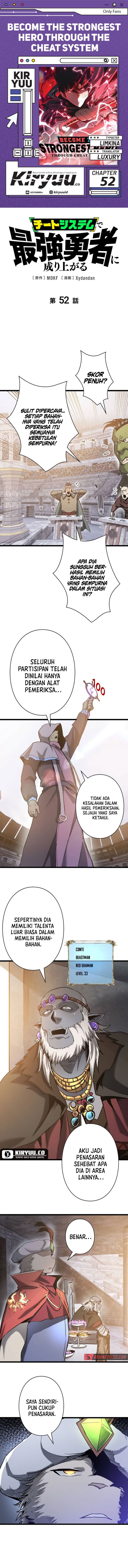 Become the Strongest Hero Through the Cheat System Chapter 52 Gambar 1