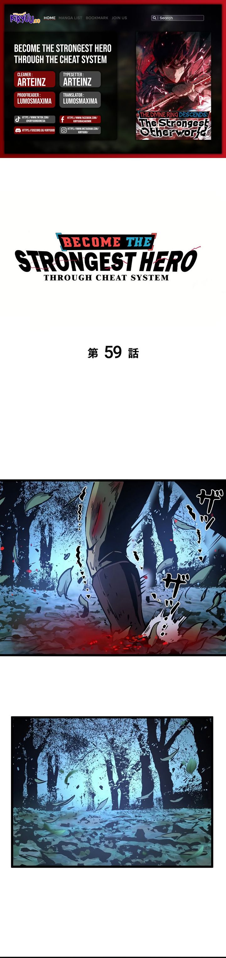 Become the Strongest Hero Through the Cheat System Chapter 59 Gambar 1