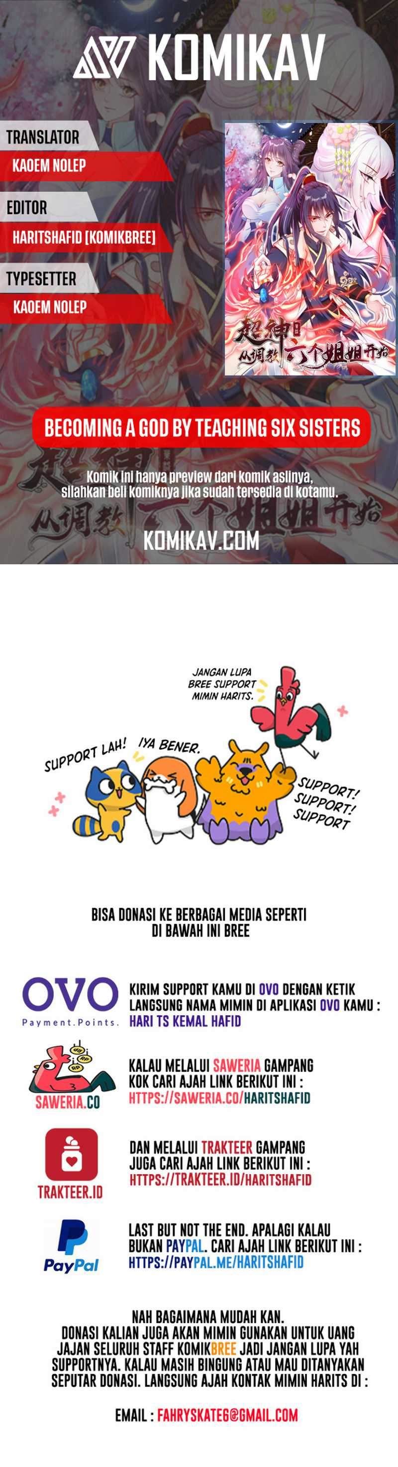 Becoming A God By Teaching Six Sisters Chapter 06 Gambar 1