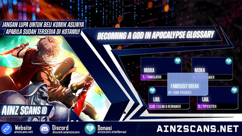Becoming a God in Apocalypse Glossary Chapter 10 Gambar 1