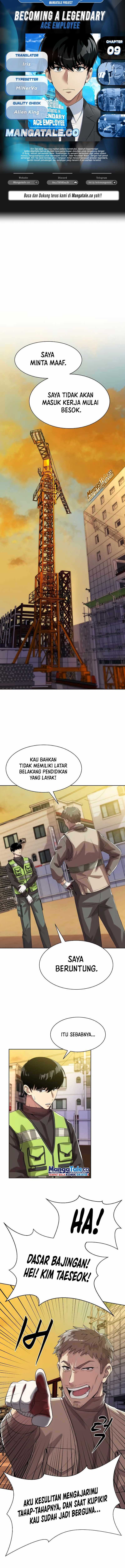 Becoming a Legendary Ace Employee Chapter 09 Gambar 1