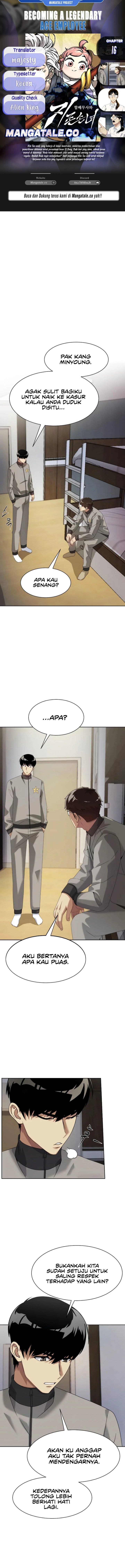 Becoming a Legendary Ace Employee Chapter 16 Gambar 1