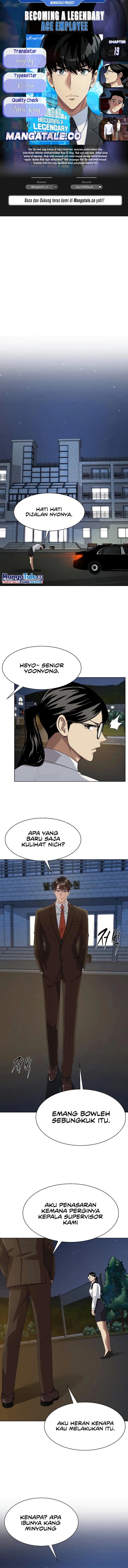 Becoming a Legendary Ace Employee Chapter 19 Gambar 1