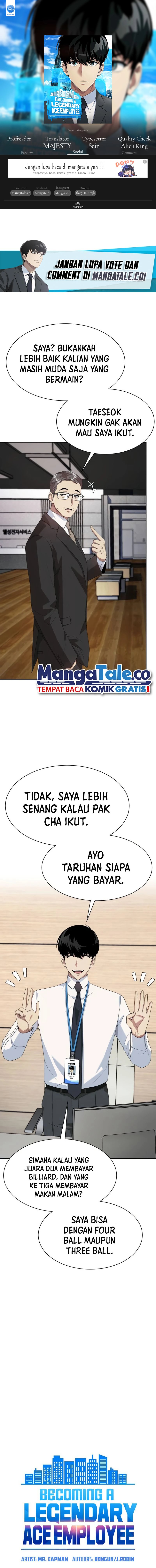 Becoming a Legendary Ace Employee Chapter 49 Gambar 1