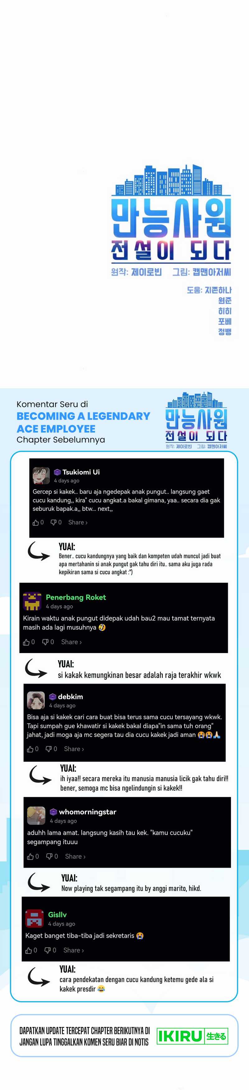Becoming a Legendary Ace Employee Chapter 84 Gambar 49