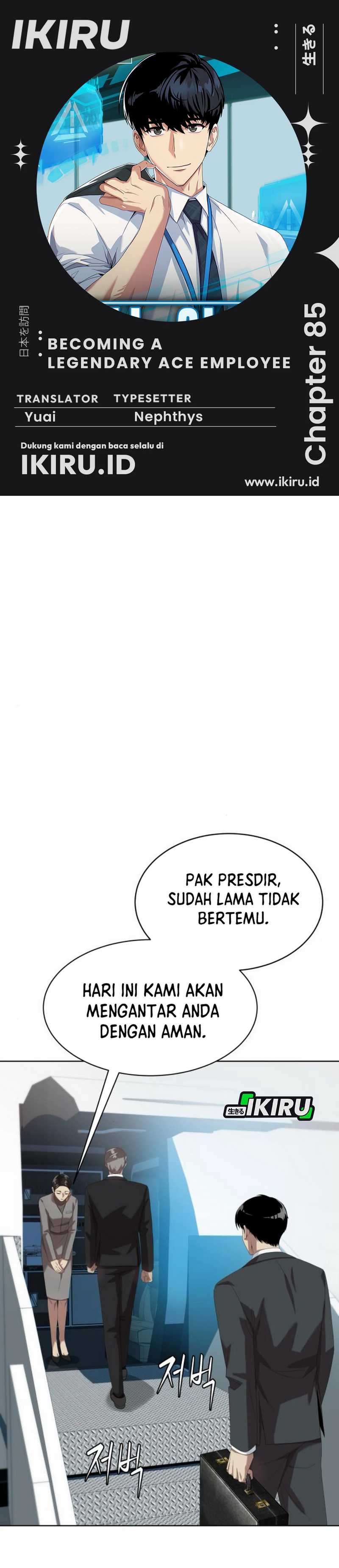 Becoming a Legendary Ace Employee Chapter 85 Gambar 1
