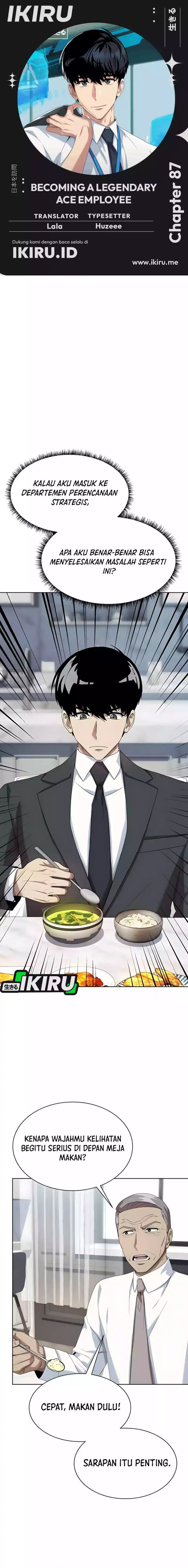 Becoming a Legendary Ace Employee Chapter 87 Gambar 1