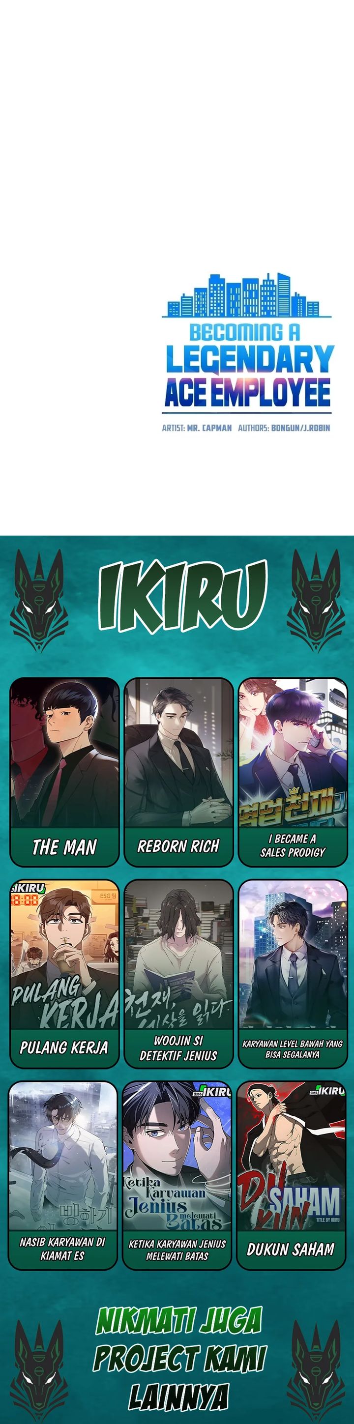 Becoming a Legendary Ace Employee Chapter 108 Gambar 39