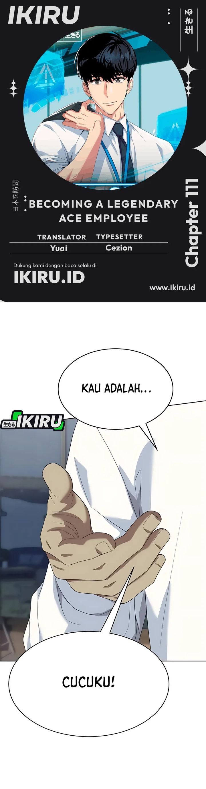 Becoming a Legendary Ace Employee Chapter 111 Gambar 1