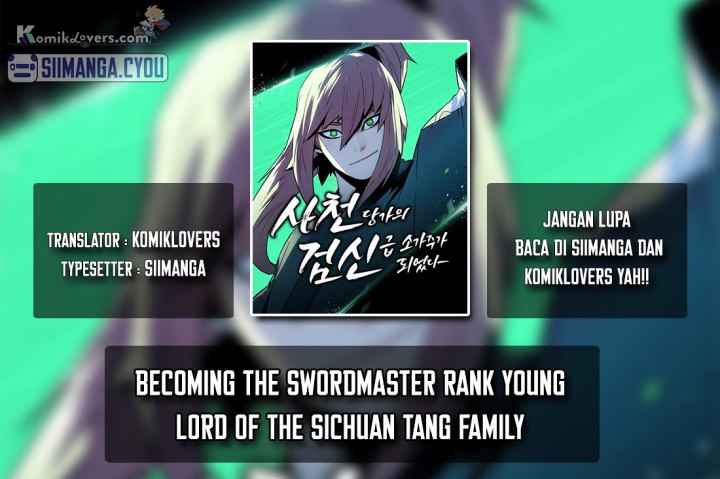 Becoming the Swordmaster Rank Young Lord of the Sichuan Tang Family Chapter 10 Gambar 1