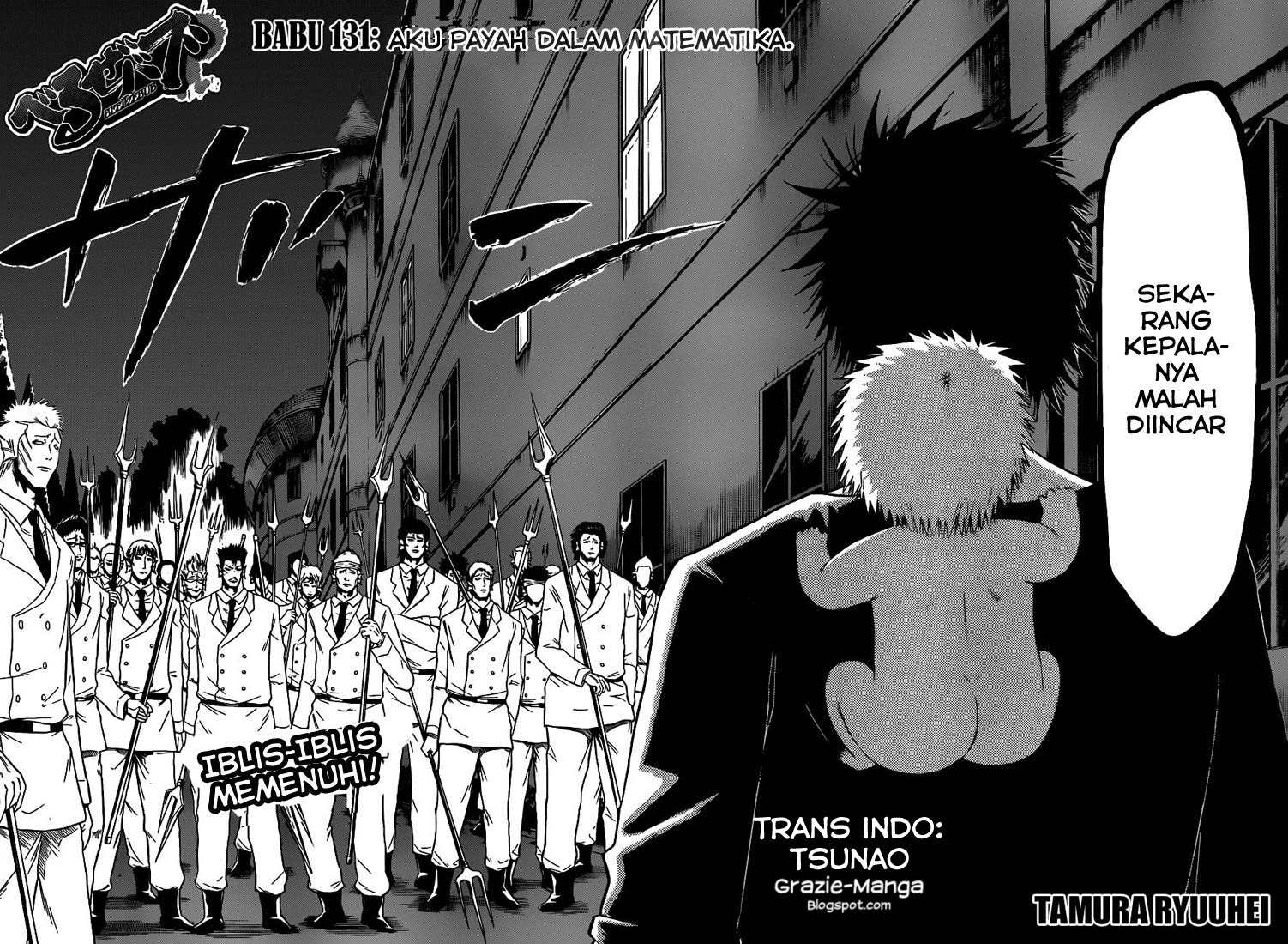 Beelzebub Chapter 131 Gambar 6