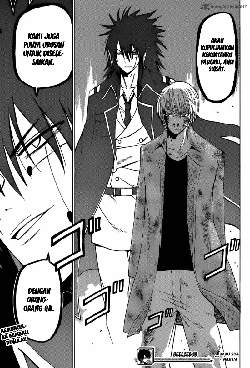 Beelzebub Chapter 204 Gambar 20