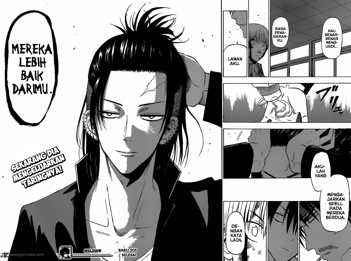 Beelzebub Chapter 205 Gambar 17