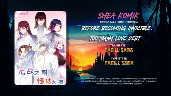 Before Becoming Invincible, Too Many Love Debt Chapter 03 Gambar 1