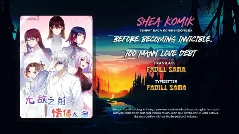Before Becoming Invincible, Too Many Love Debt Chapter 05 Gambar 1