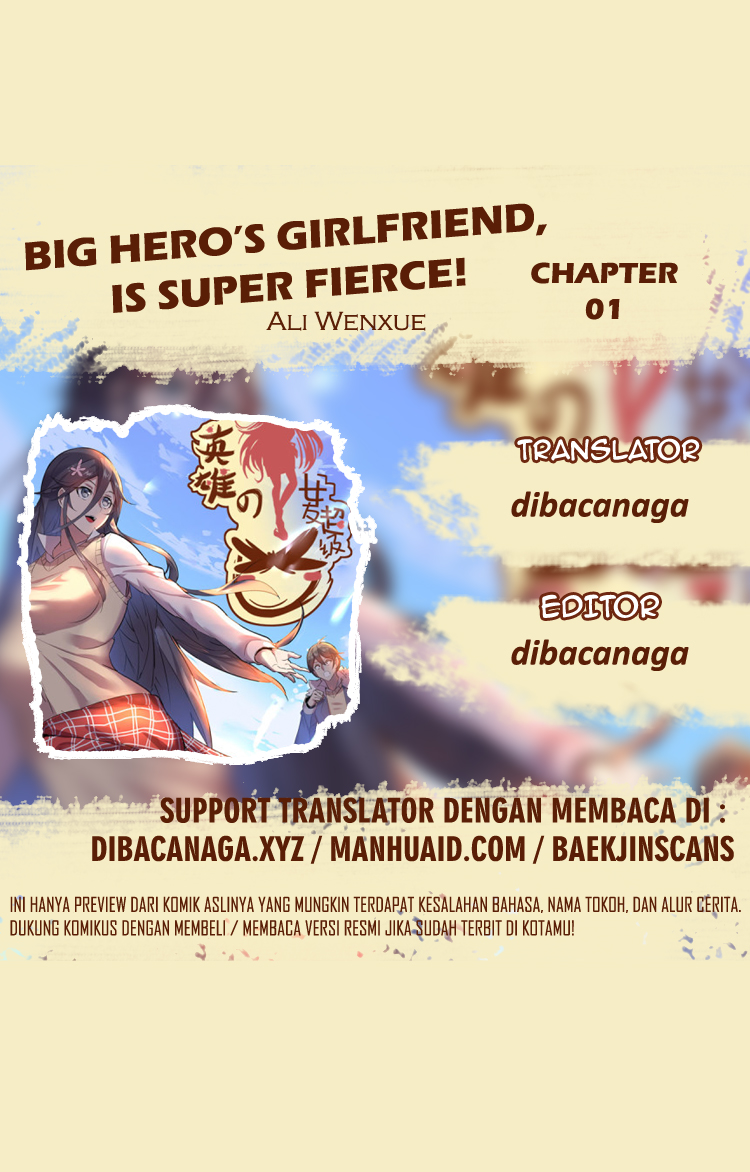 Big Hero’s Girlfriend is Super Fierce! Chapter 01 Gambar 1