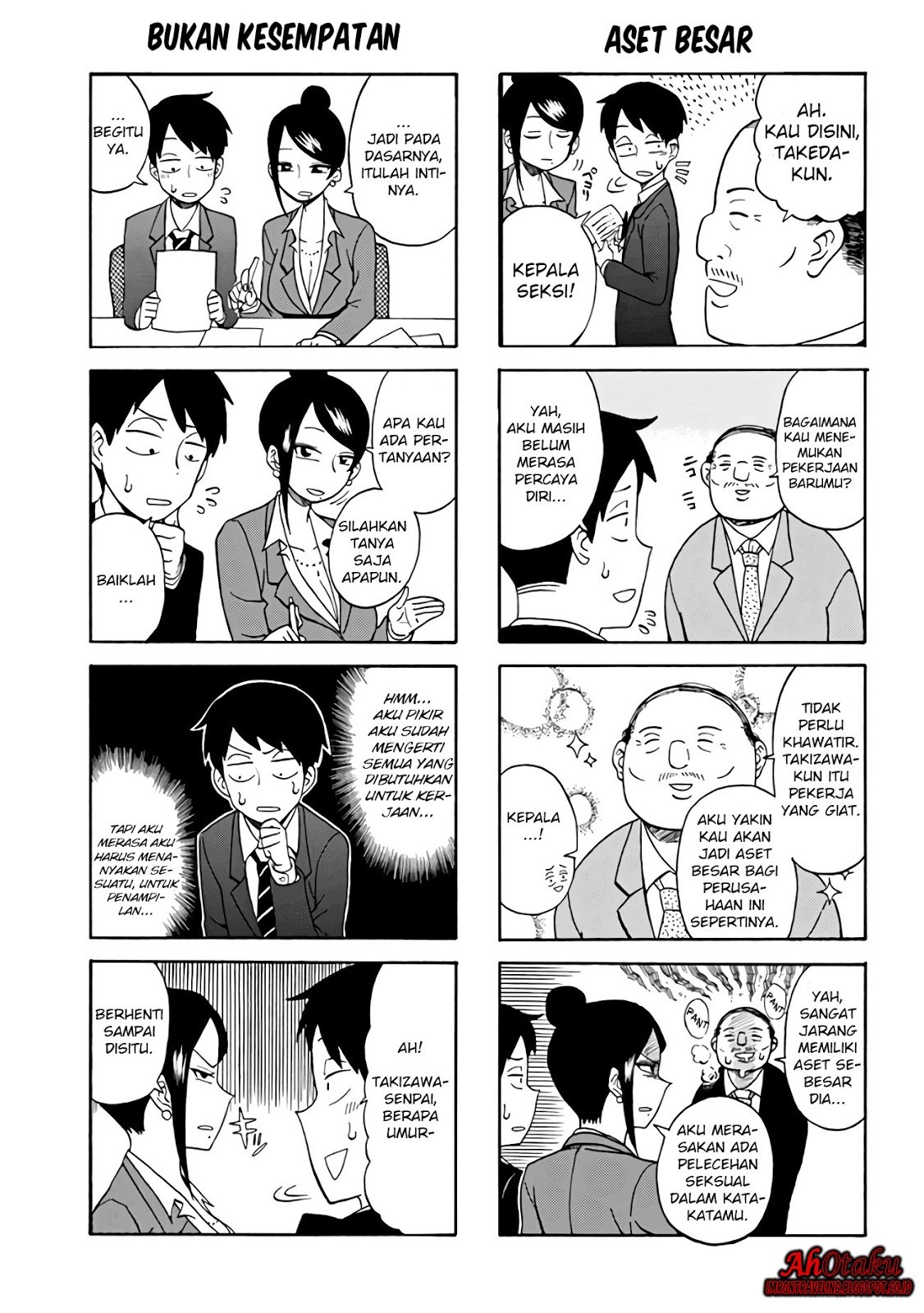 Bijin Onna Joushi Takizawa-san Chapter 01 Gambar 6