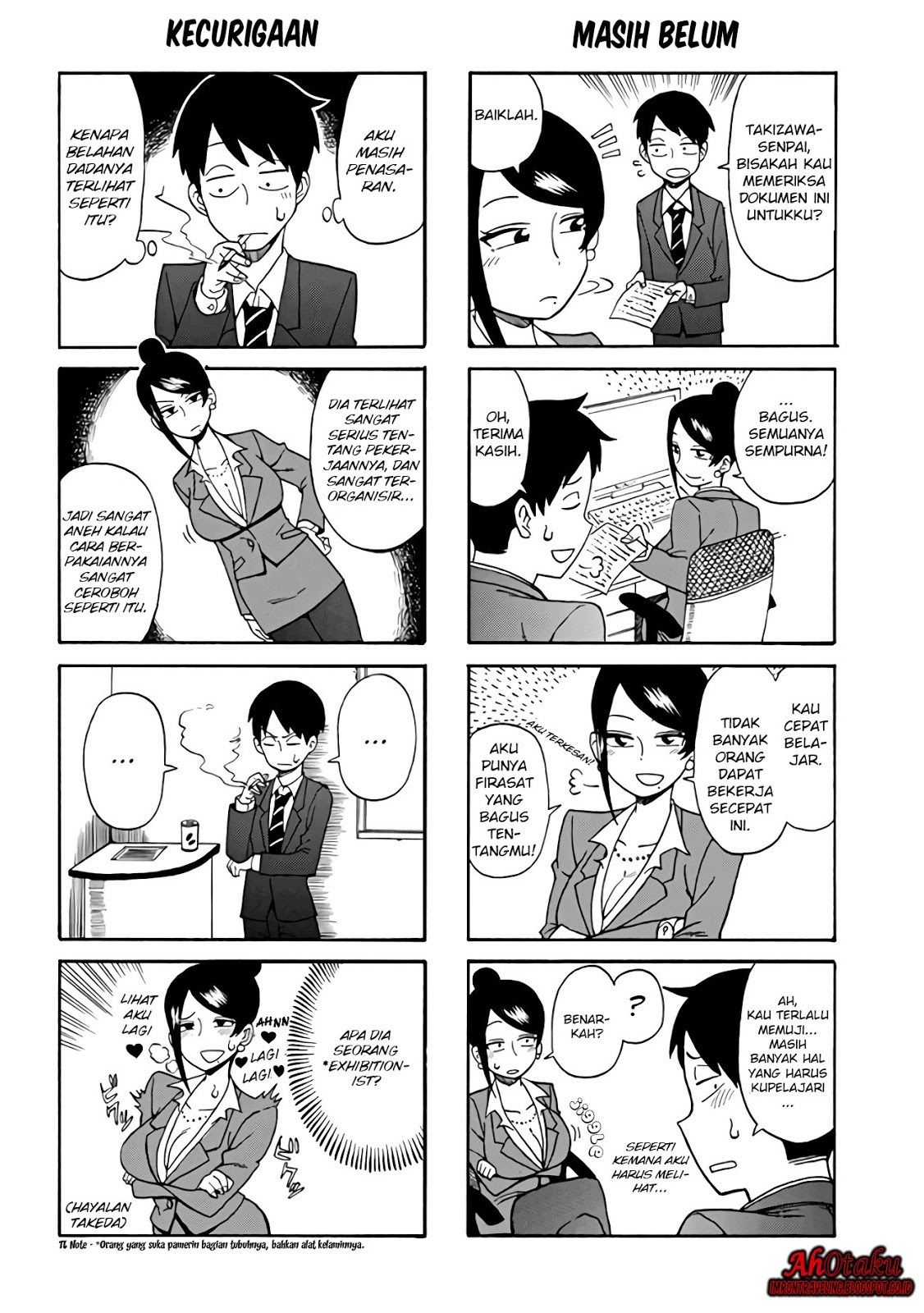 Bijin Onna Joushi Takizawa-san Chapter 01 Gambar 7