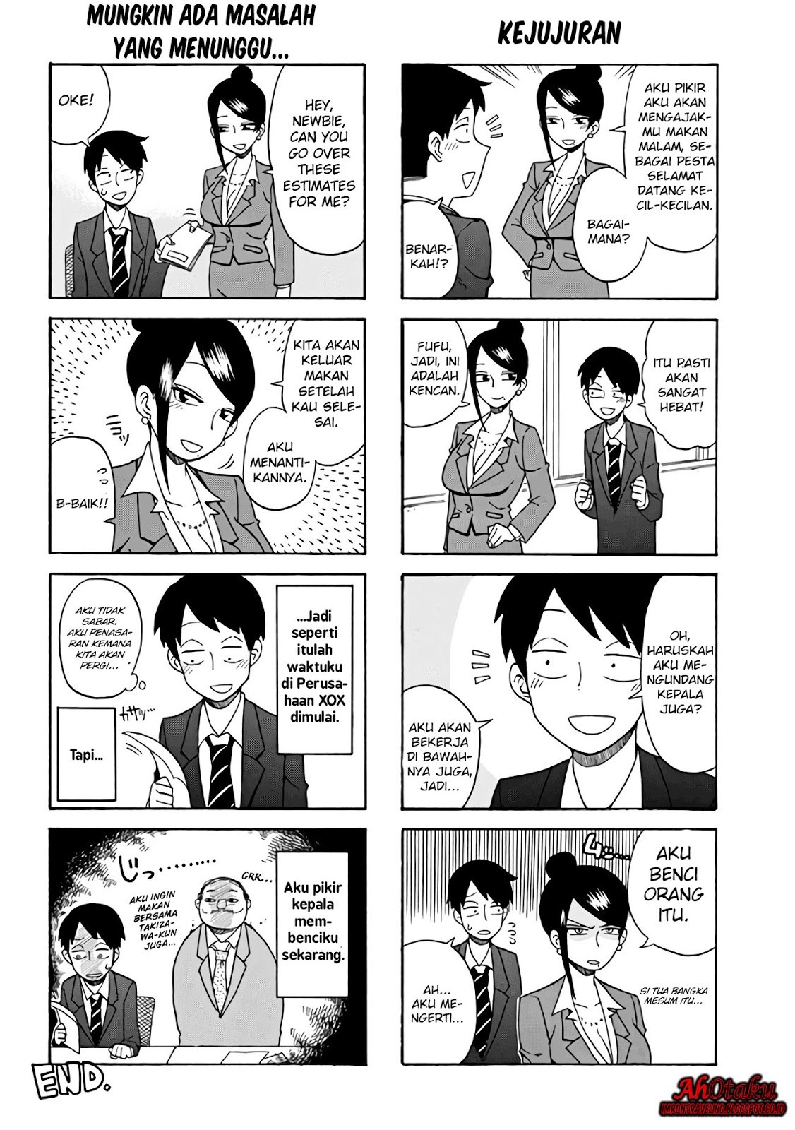Bijin Onna Joushi Takizawa-san Chapter 01 Gambar 11