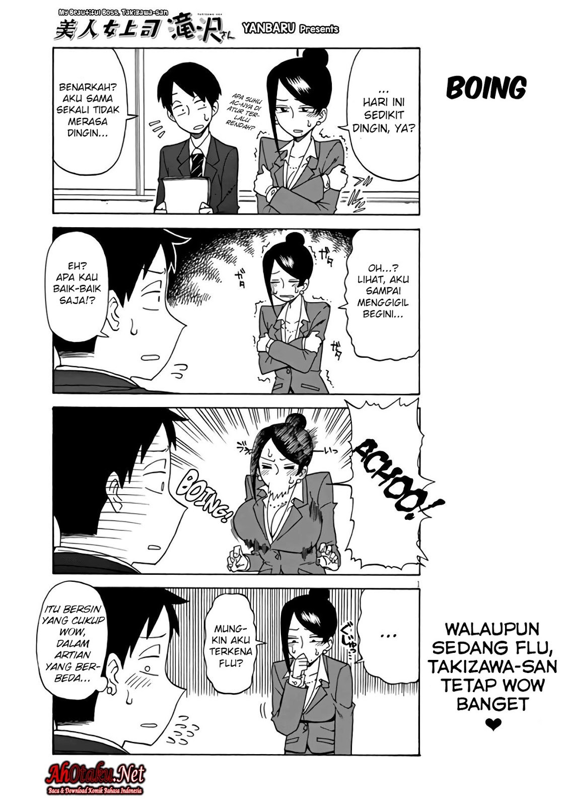 Bijin Onna Joushi Takizawa-san Chapter 04 Gambar 3