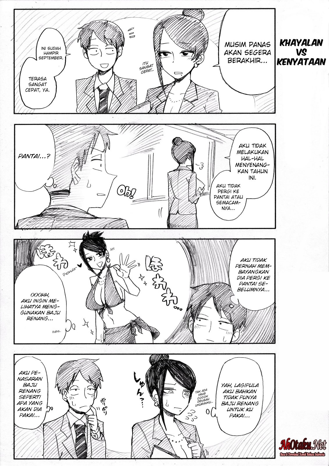 Bijin Onna Joushi Takizawa-san Chapter 04 Gambar 7