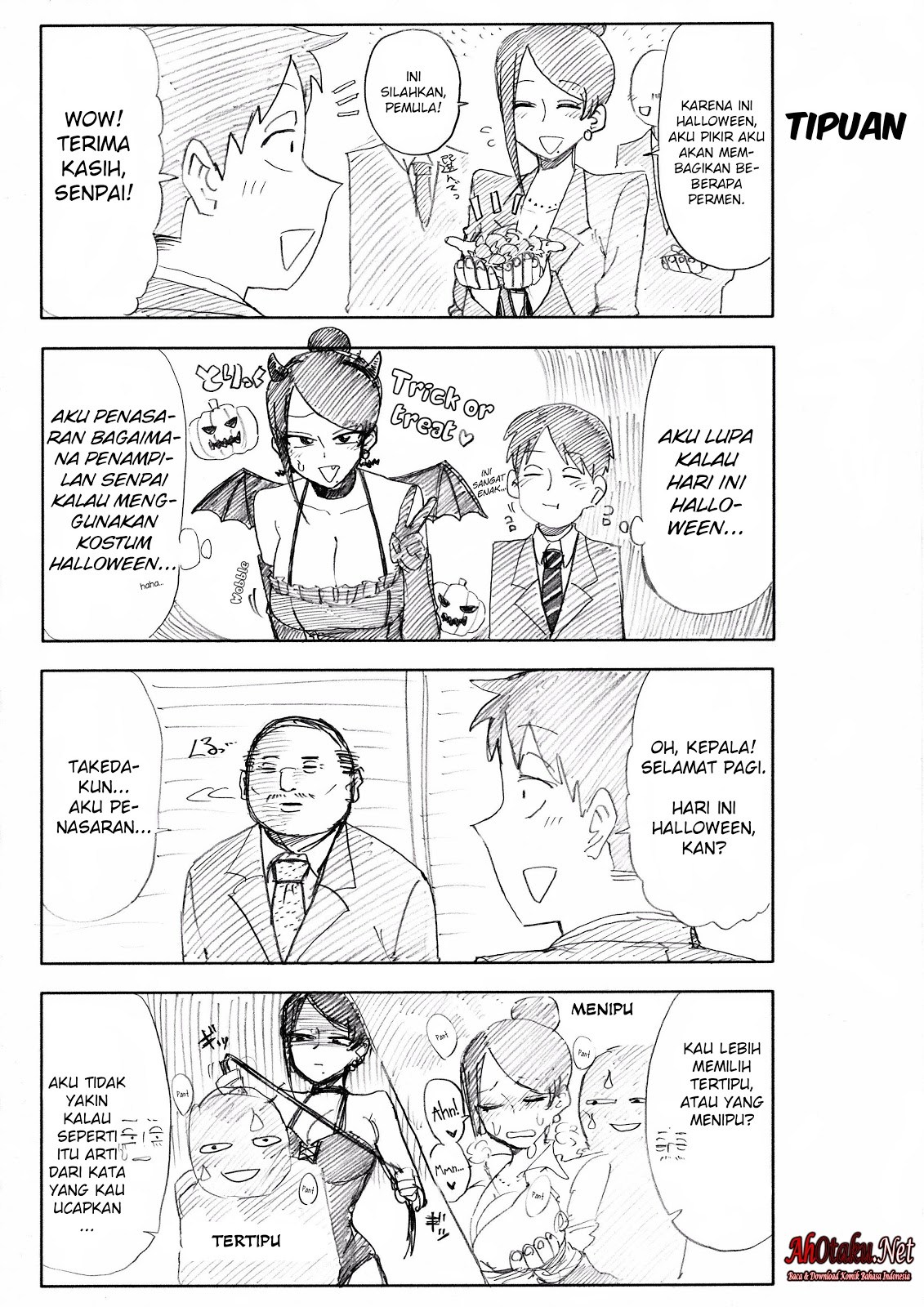 Bijin Onna Joushi Takizawa-san Chapter 04 Gambar 8