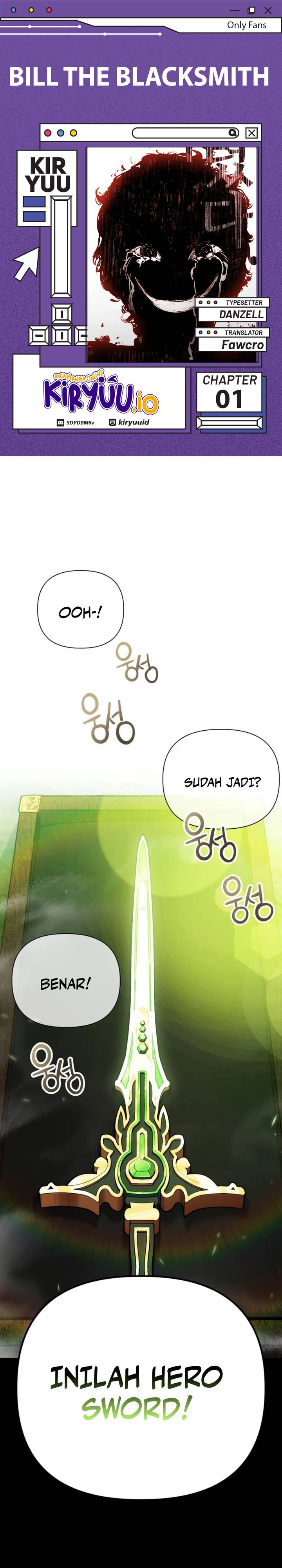 Bill The Blacksmith Chapter 01 Gambar 1