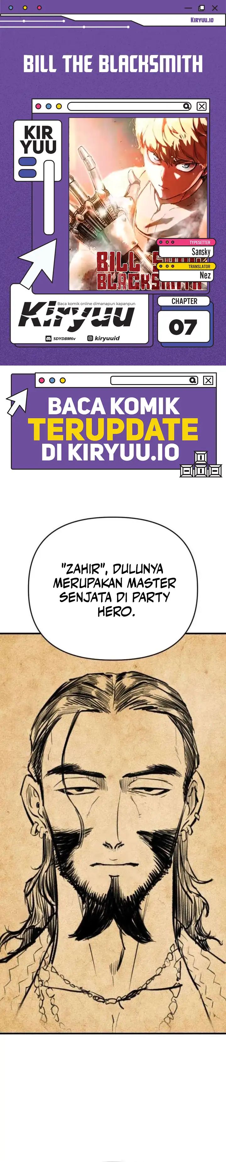 Bill The Blacksmith Chapter 07 Gambar 1