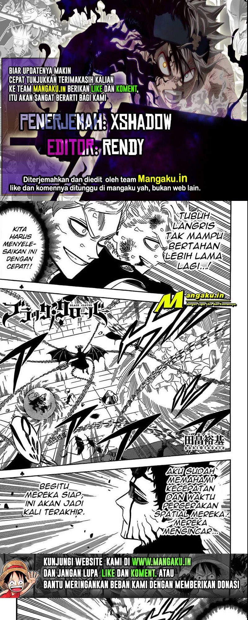 Black Clover Chapter 308 Gambar 1
