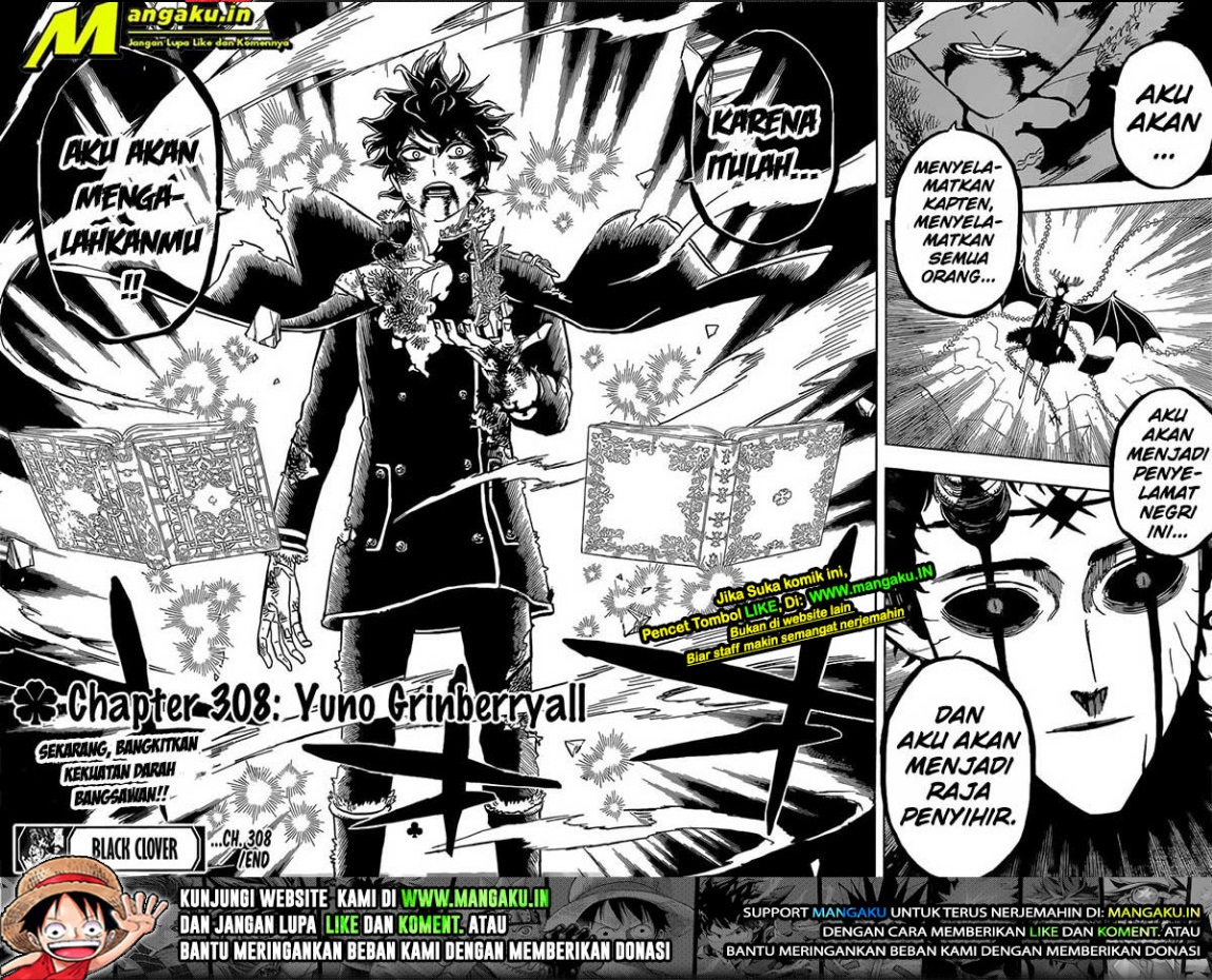 Black Clover Chapter 308 Gambar 9