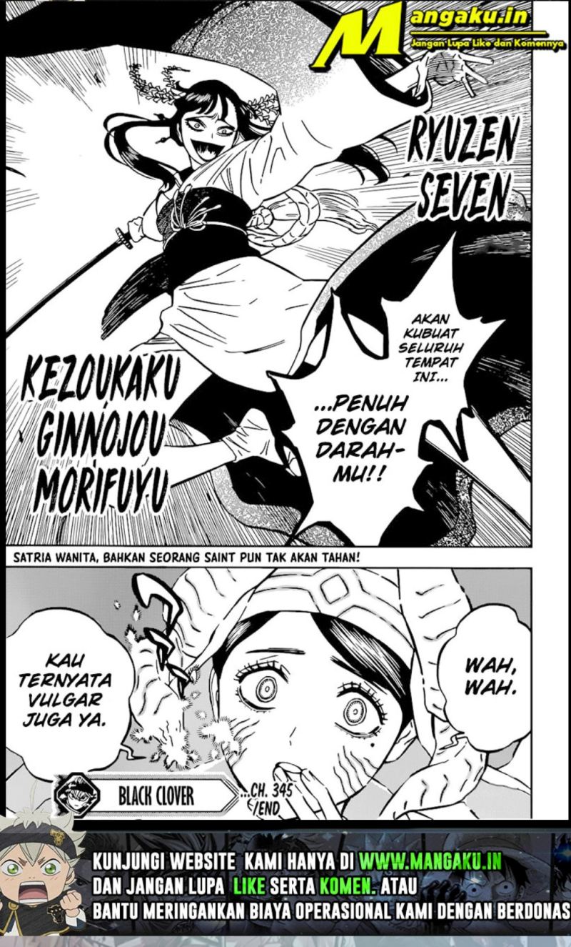 Black Clover Chapter 345 Gambar 4