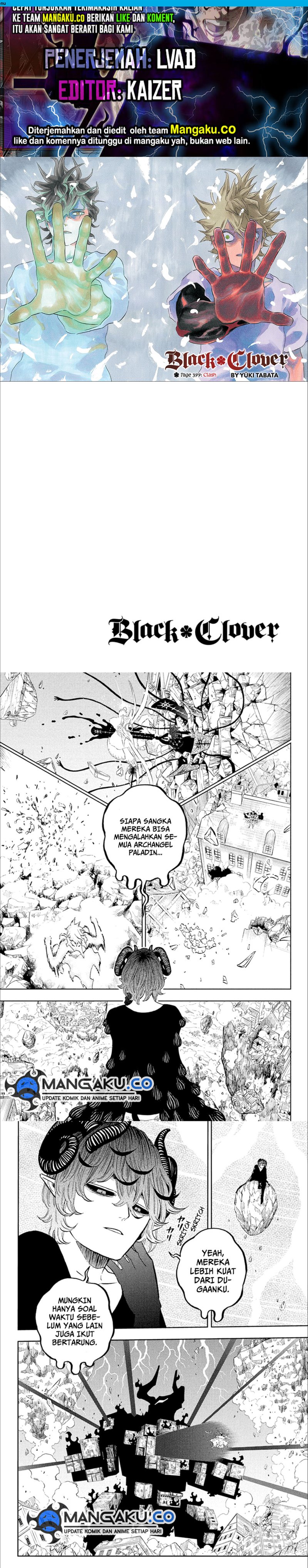 Black Clover Chapter 377 Gambar 1