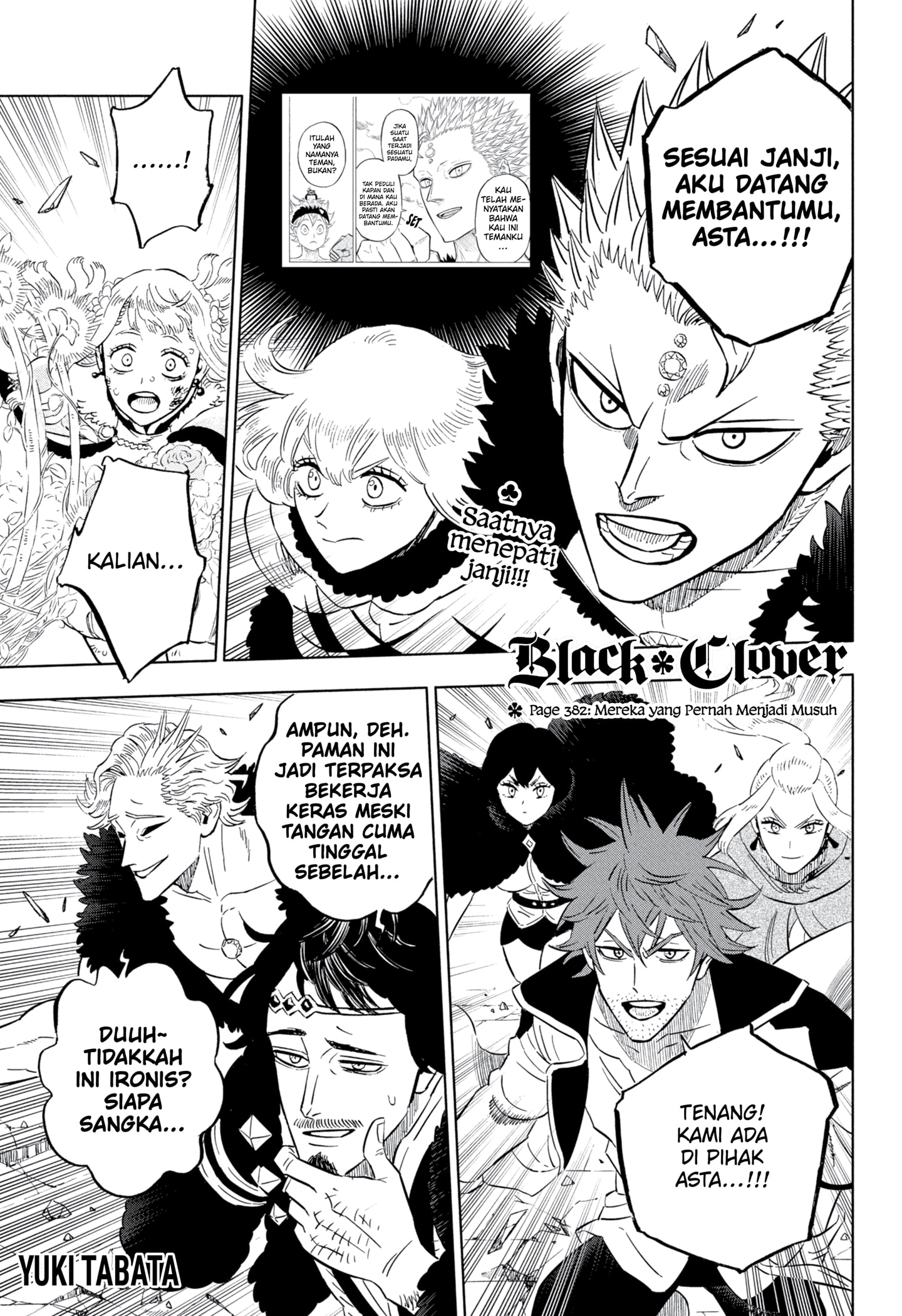 Black Clover Chapter 382 Gambar 1
