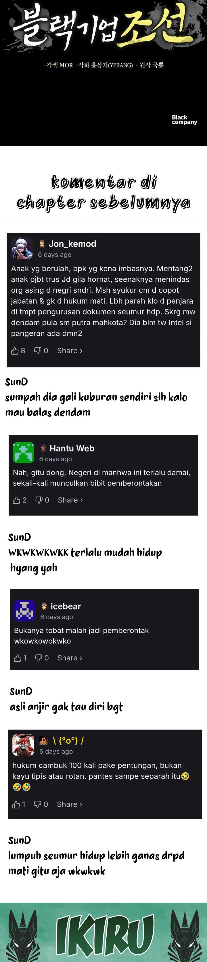 Black Corporation: Joseon Chapter 114 Gambar 50