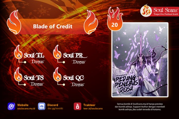 Blade of Credit Chapter 20 Gambar 1