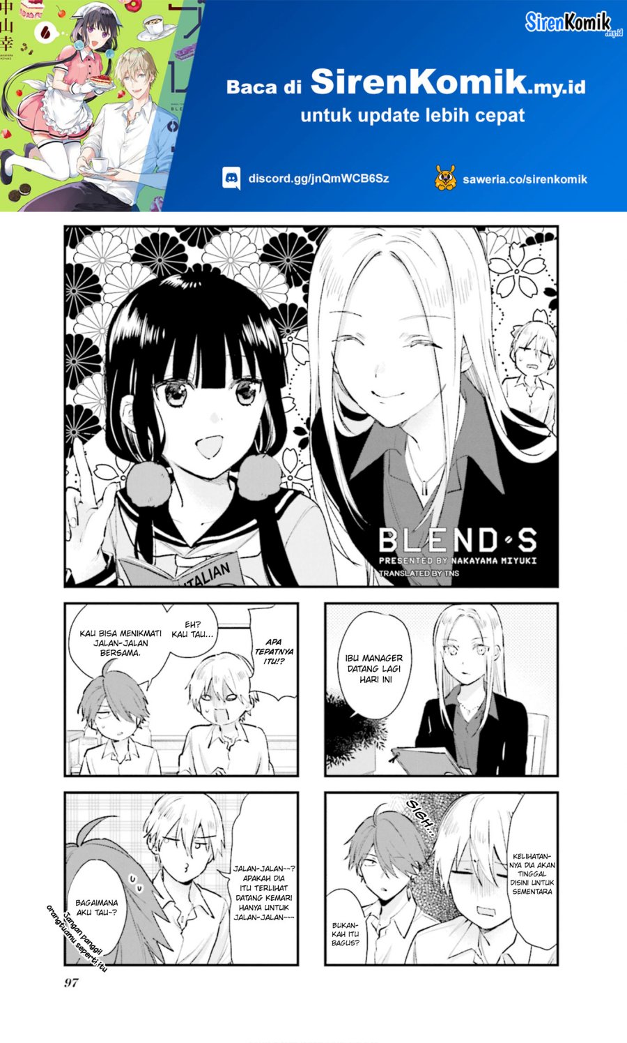 Blend S Chapter 97 Gambar 2