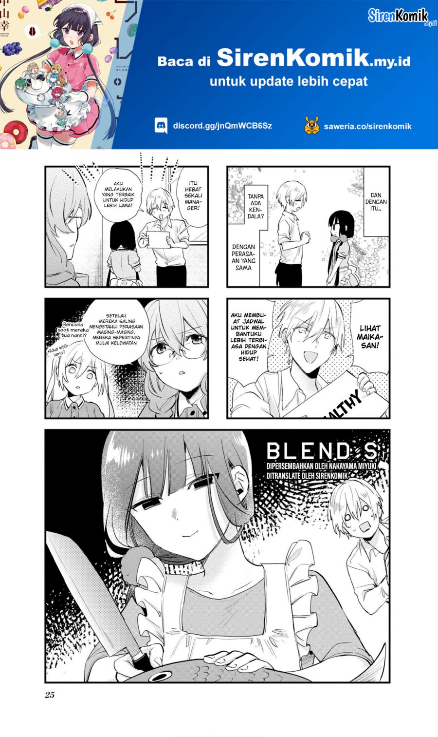 Blend S Chapter 102 Gambar 2