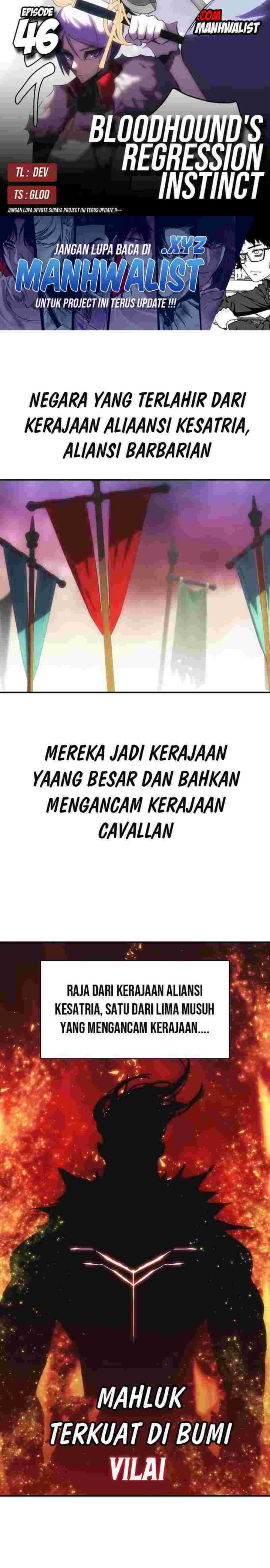 Bloodhound’s Regression Instinct Chapter 46 Gambar 1