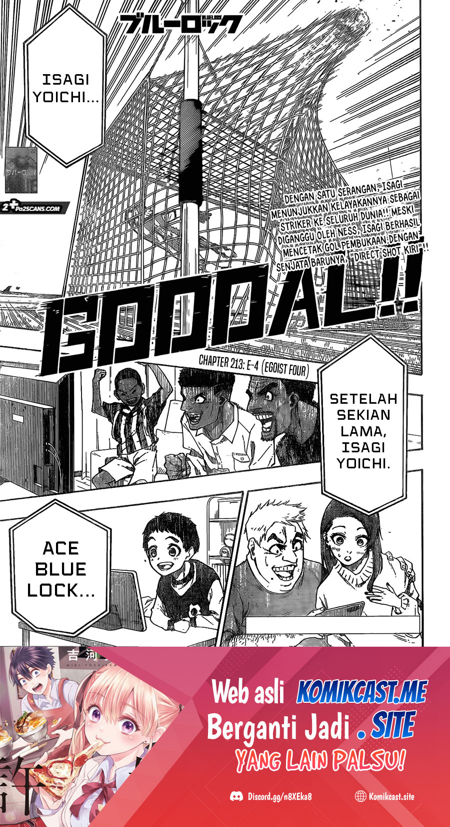 Blue Lock Chapter 213 Gambar 2